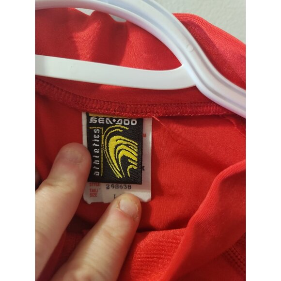 Sea-Doo Vintage T-Shirt Red Large Nylon And Spandex Pre-Owned - Picture 5 of 11